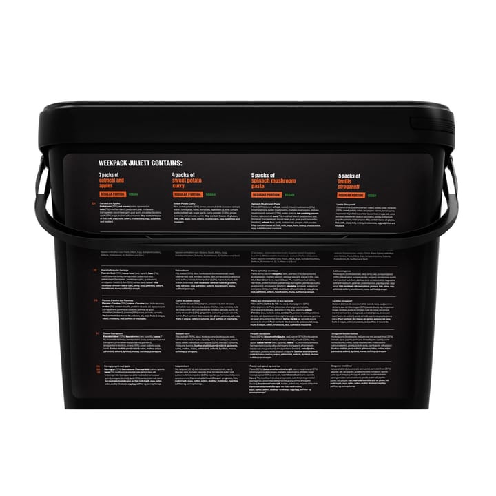 Weekpack Juliett (Vegan) Tactical Foodpack