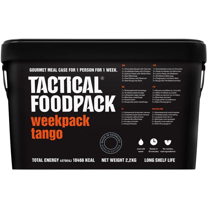 Weekpack Tango Tactical Foodpack