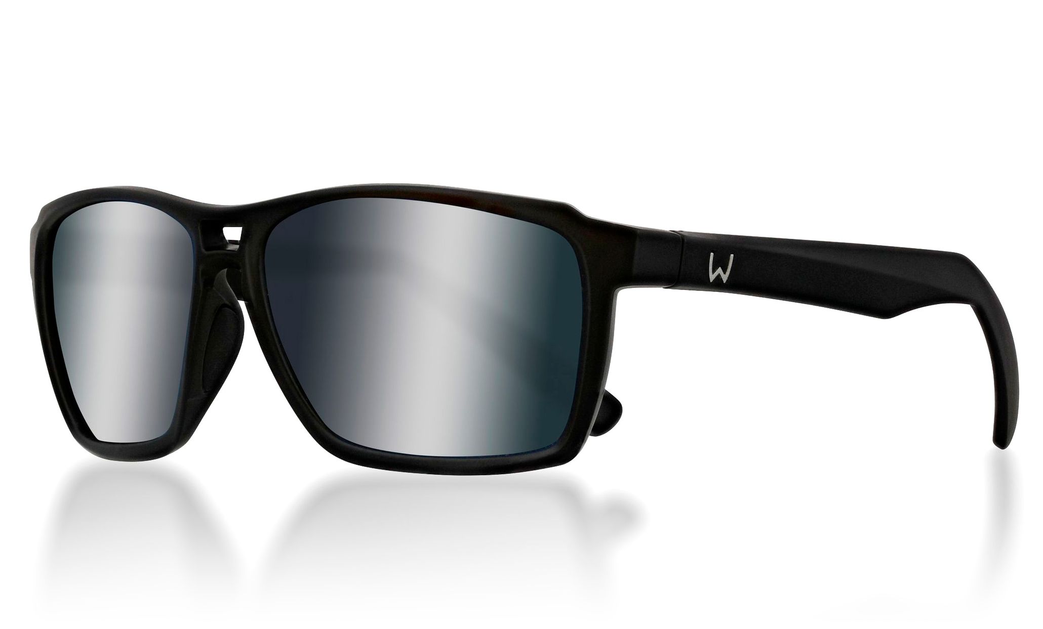 Westin Westin W6 Street 150 Matte Black Smoke Solbriller Designet For Sportsfiskere