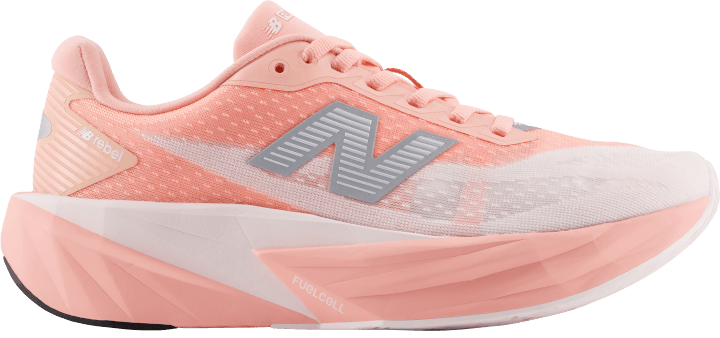 New Balance Women's Fuelcell Rebel V5 Pink Lemonade / Pink Salt New Balance
