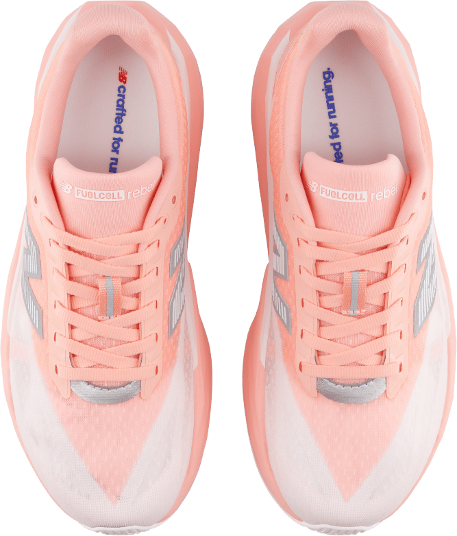 New Balance Women's Fuelcell Rebel V5 Pink Lemonade / Pink Salt New Balance