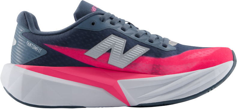 New Balance Women's Fuelcell Rebel V5 Shadow Blue / Pink Heat