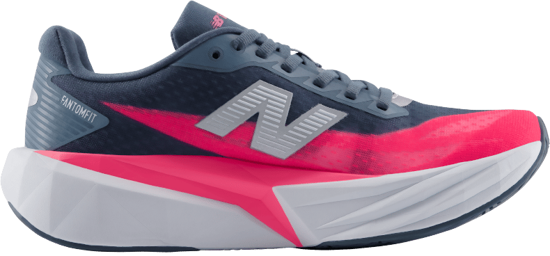 New Balance Women's Fuelcell Rebel V5 Shadow Blue / Pink Heat