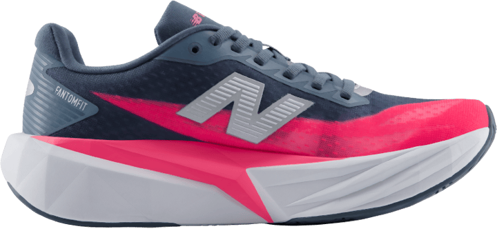 New Balance Women's Fuelcell Rebel V5 Shadow Blue / Pink Heat New Balance