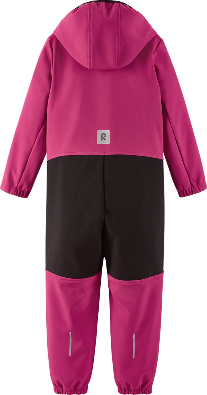 Reima Kids' Softshell Overall Nurmes Rosy Berry Reima