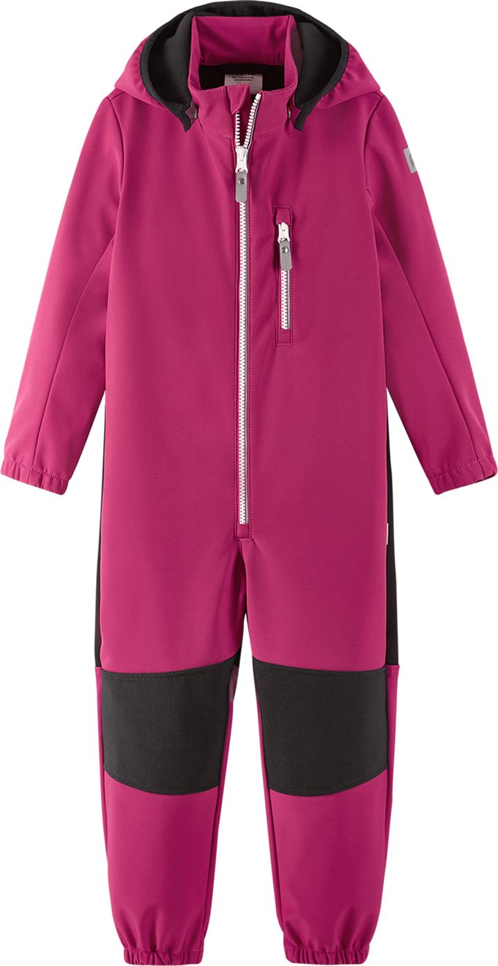 Reima Kids' Softshell Overall Nurmes Rosy Berry Reima Reima Kids' Softshell Overall Nurmes Rosy Berry Reima