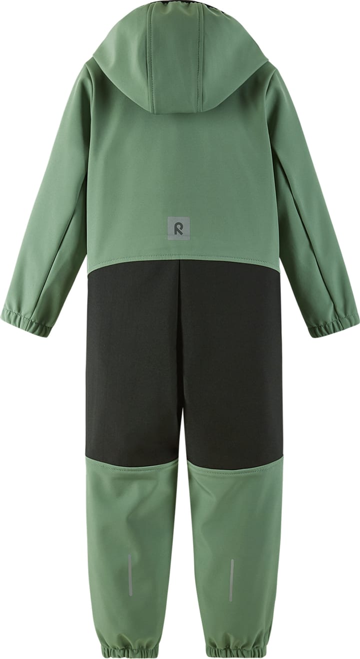 Reima Kids' Softshell Overall Nurmes Green Clay Reima Reima Kids' Softshell Overall Nurmes Green Clay Reima