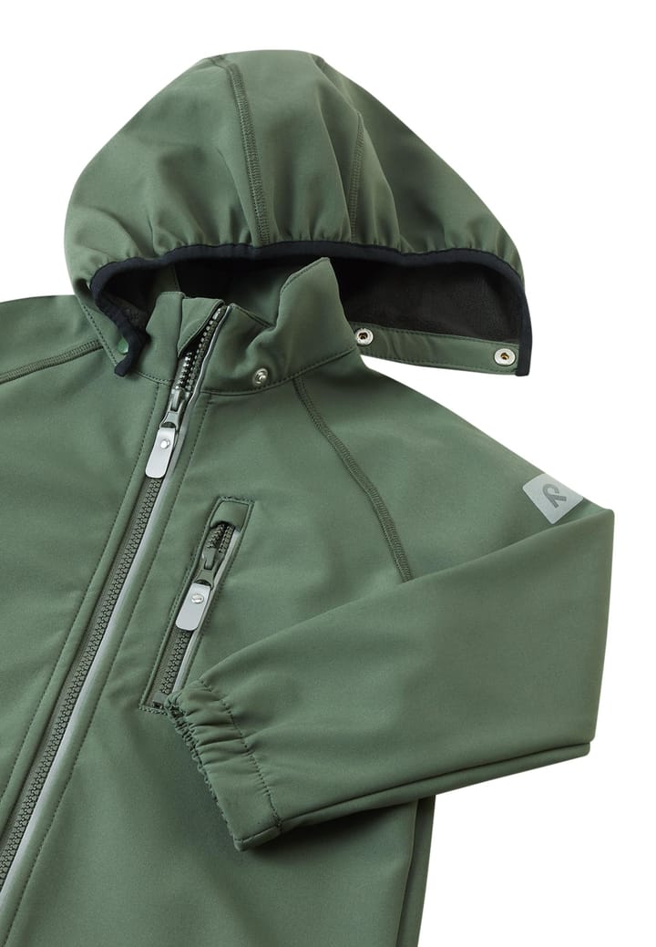 Reima Kids' Softshell Jacket Vantti Thyme Green Reima