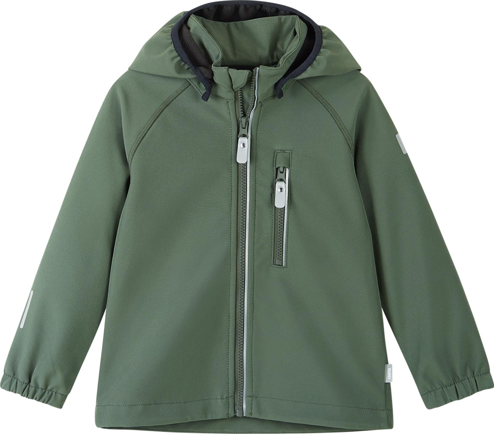 Reima Kids' Softshell Jacket Vantti Thyme Green