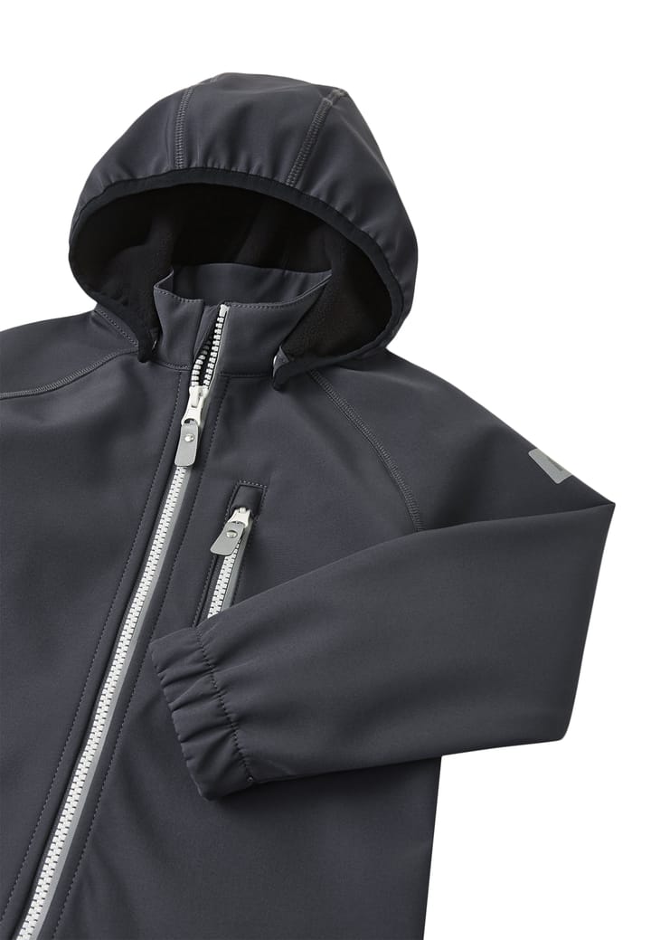 Reima Kids' Softshell Jacket Vantti Soft Black Reima