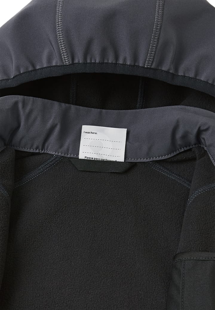 Reima Kids' Softshell Jacket Vantti Soft Black Reima Reima Kids' Softshell Jacket Vantti Soft Black Reima