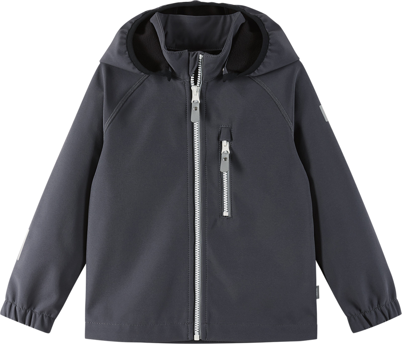 Reima Kids' Softshell Jacket Vantti Soft Black Softshelljakker 140