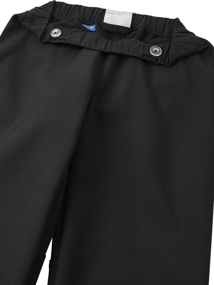 Reima Kids' Softshell Pants Oikotie Black Reima