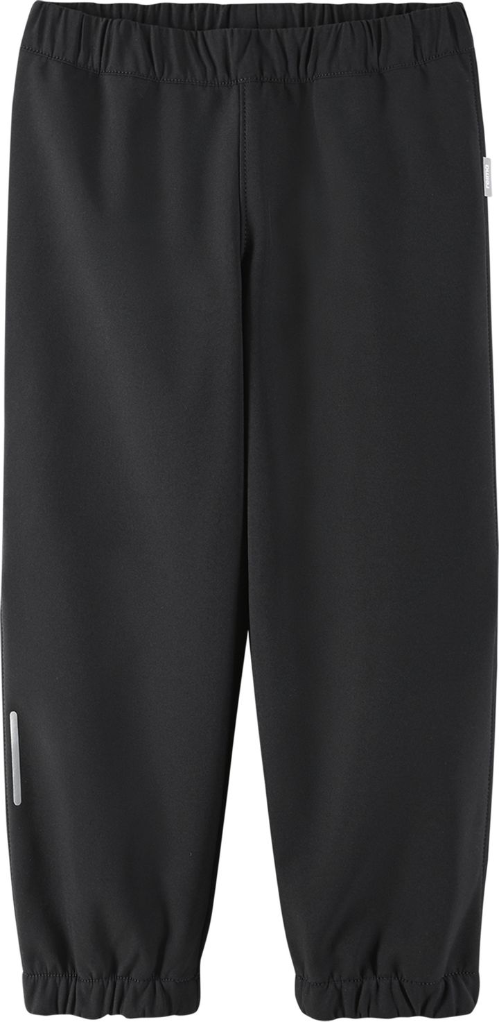 Reima Kids' Softshell Pants Oikotie Black Reima