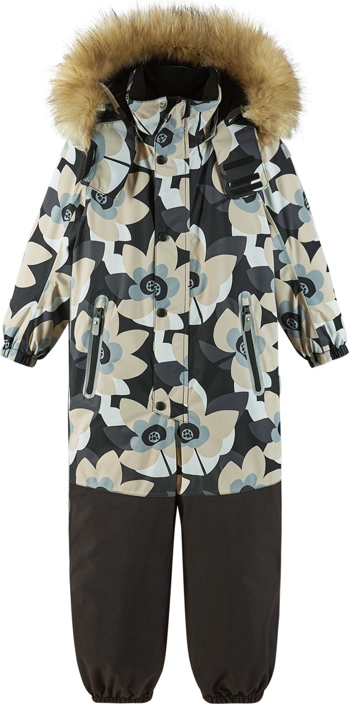 Reima Kids' Reimatec Winter Overall Kipina Black Reima