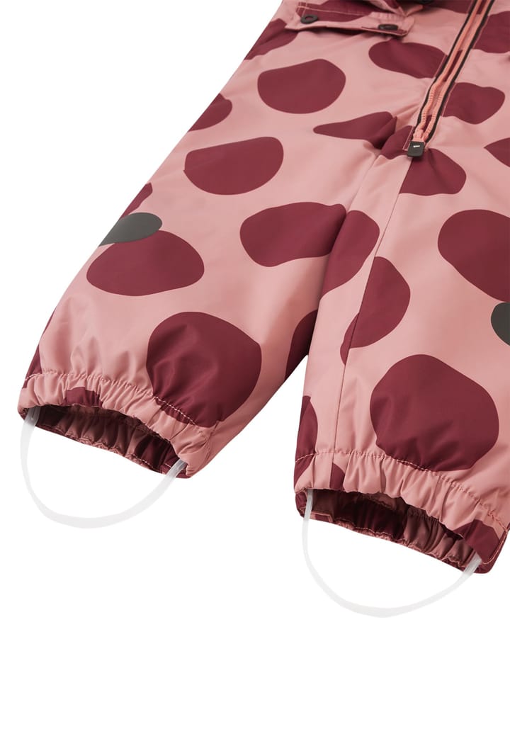 Reima Kids' Waterproof Overall Marte Mid Rose Blush-Aop Reima