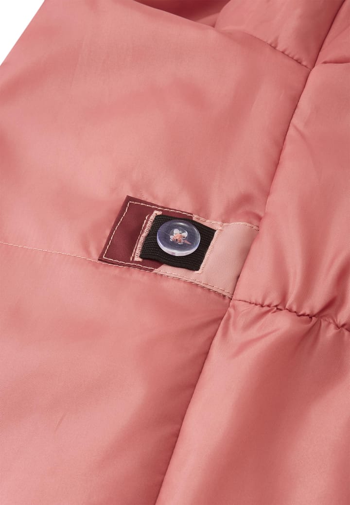 Reima Kids' Waterproof Overall Marte Mid Rose Blush-Aop Reima
