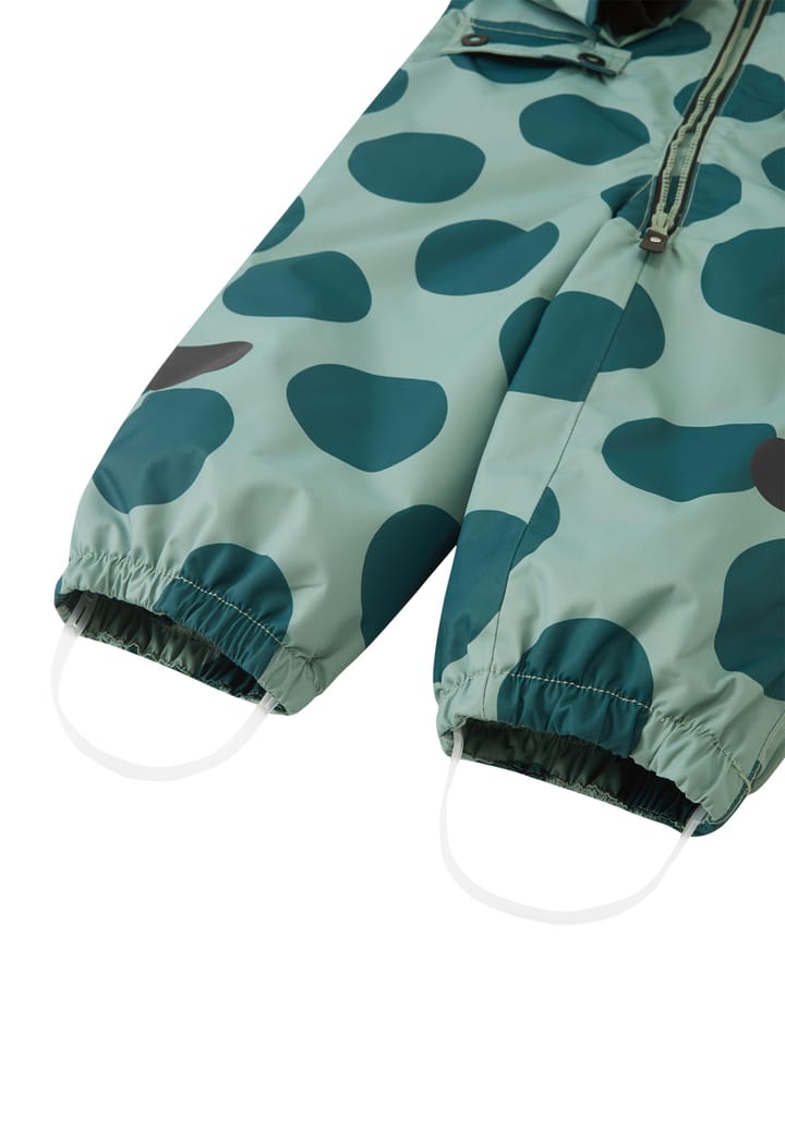Reima Kids' Waterproof Overall Marte Mid Stone Green-Aop Reima