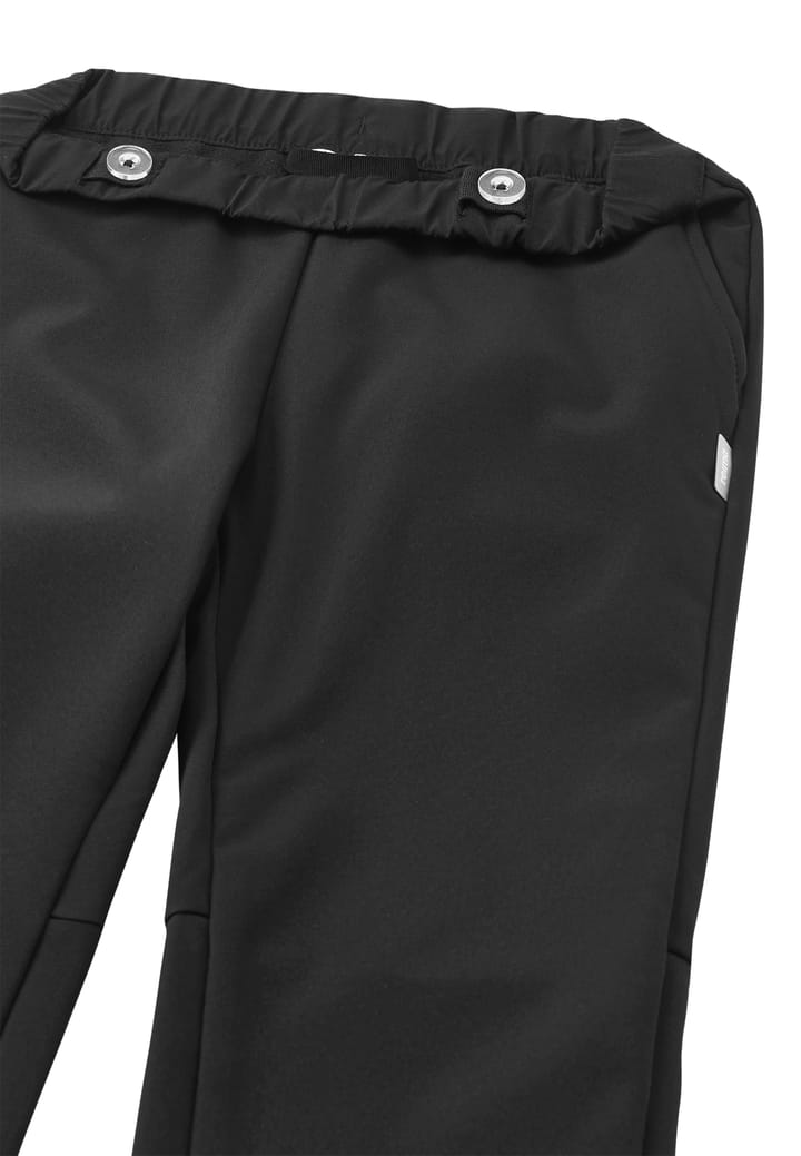 Reima Kids' Softshell Pants Helppo Black Reima Reima Kids' Softshell Pants Helppo Black Reima
