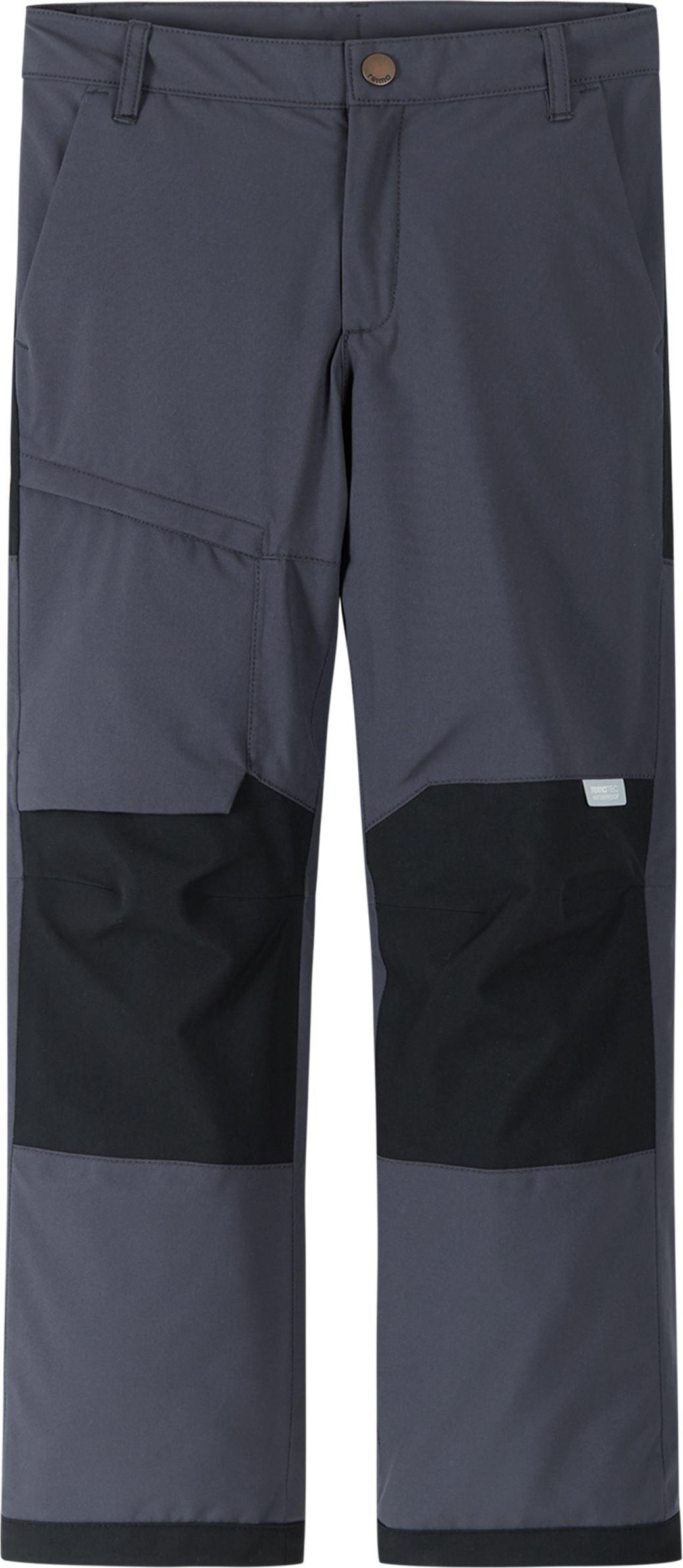 Reima Juniors' Waterproof Outdoor Pants Sampu Soft Black