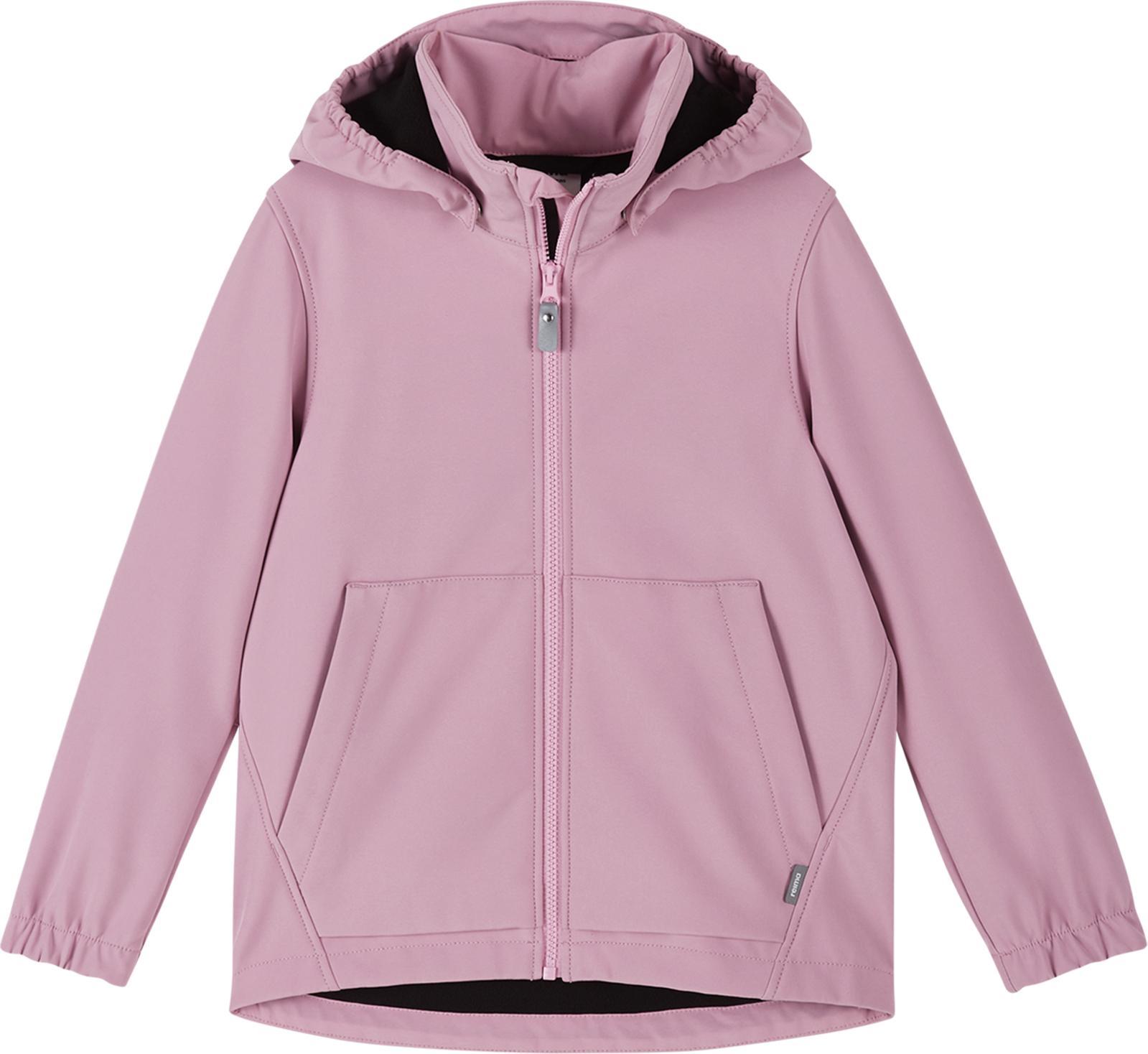 Reima Kids' Softshell Jacket Koivula Grey Pink