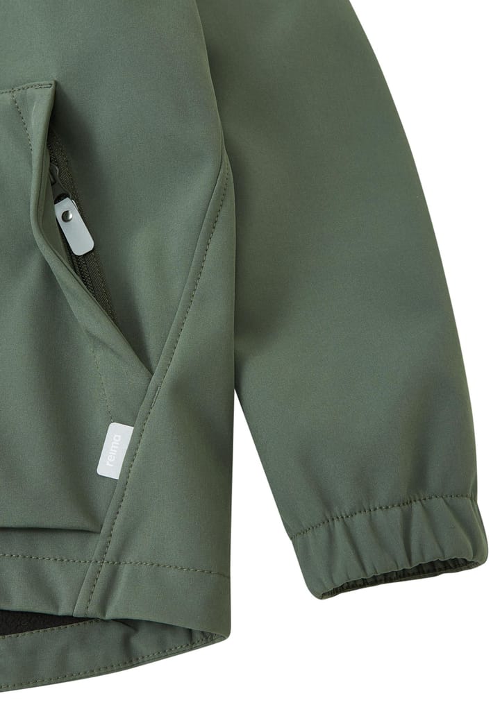 Reima Kids' Softshell Jacket Koivula Thyme Green Reima