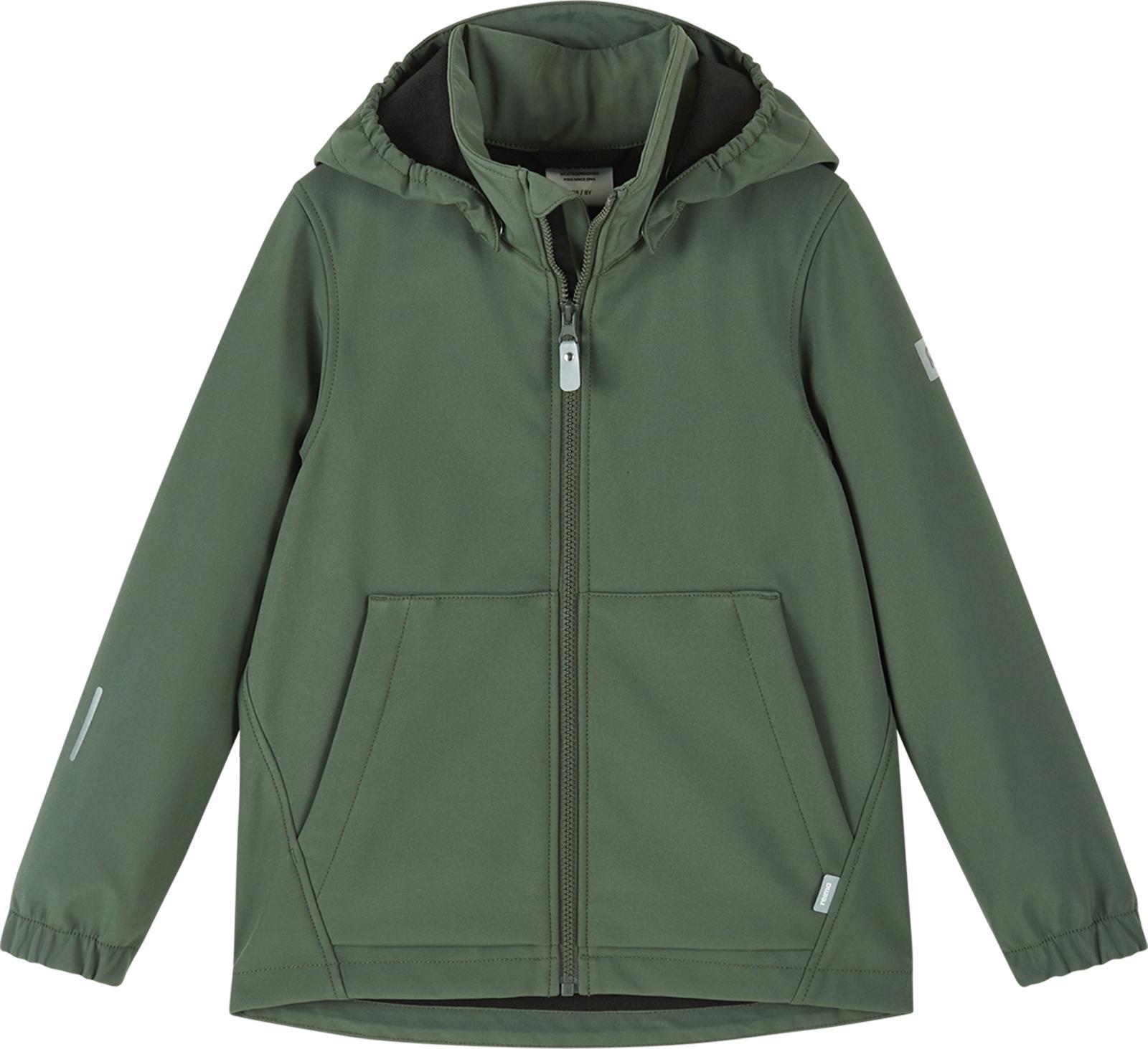 Reima Kids' Softshell Jacket Koivula Thyme Green