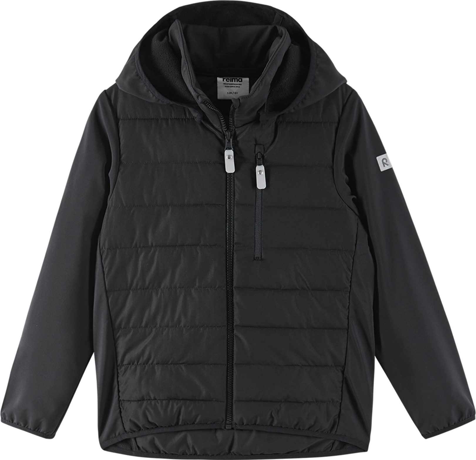 Reima Kids' Jacket Vaihto Black Syntetjakker mellomlag 116