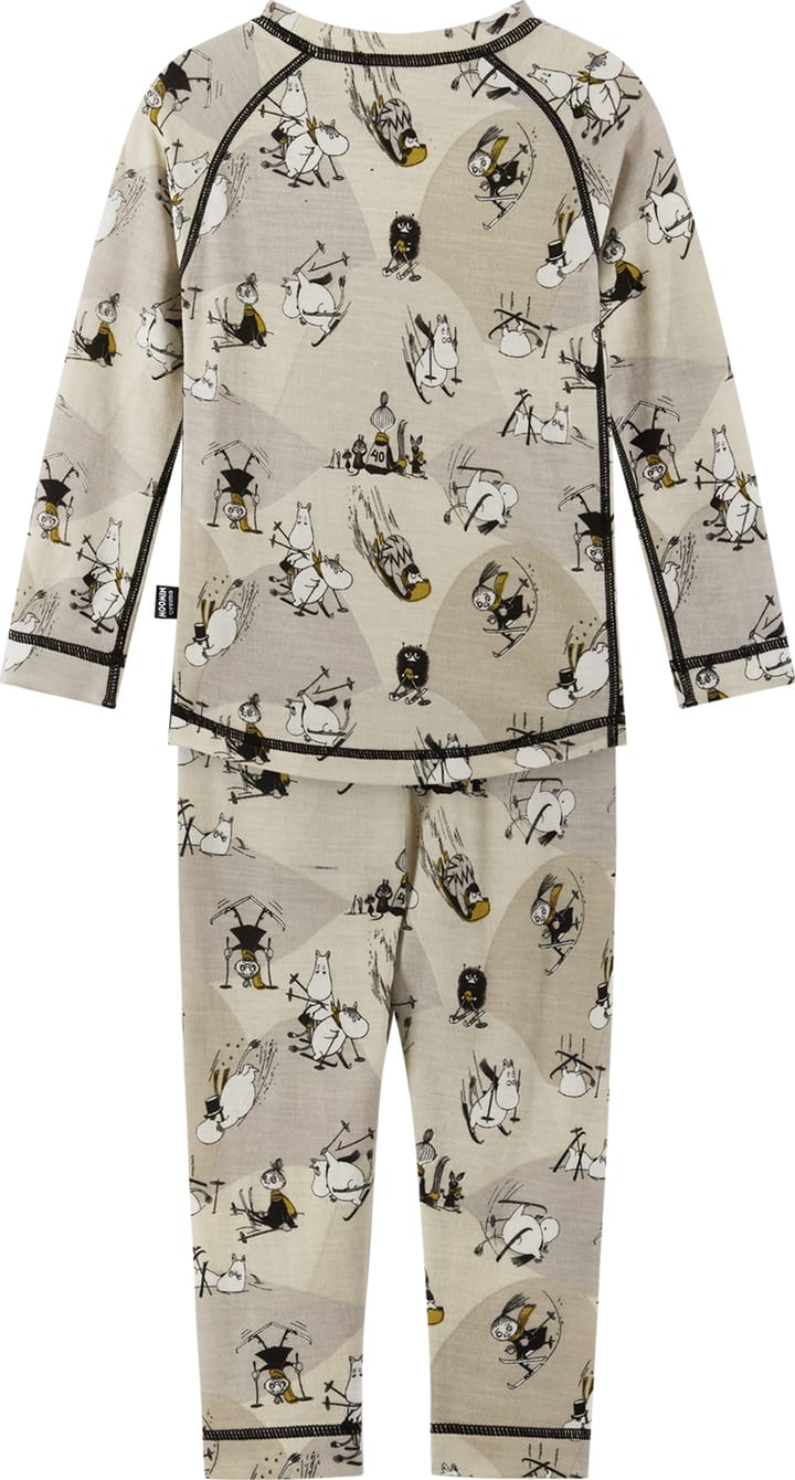 Reima Kids' Thermal Set Moomin Trivsam Sandy Beige Reima
