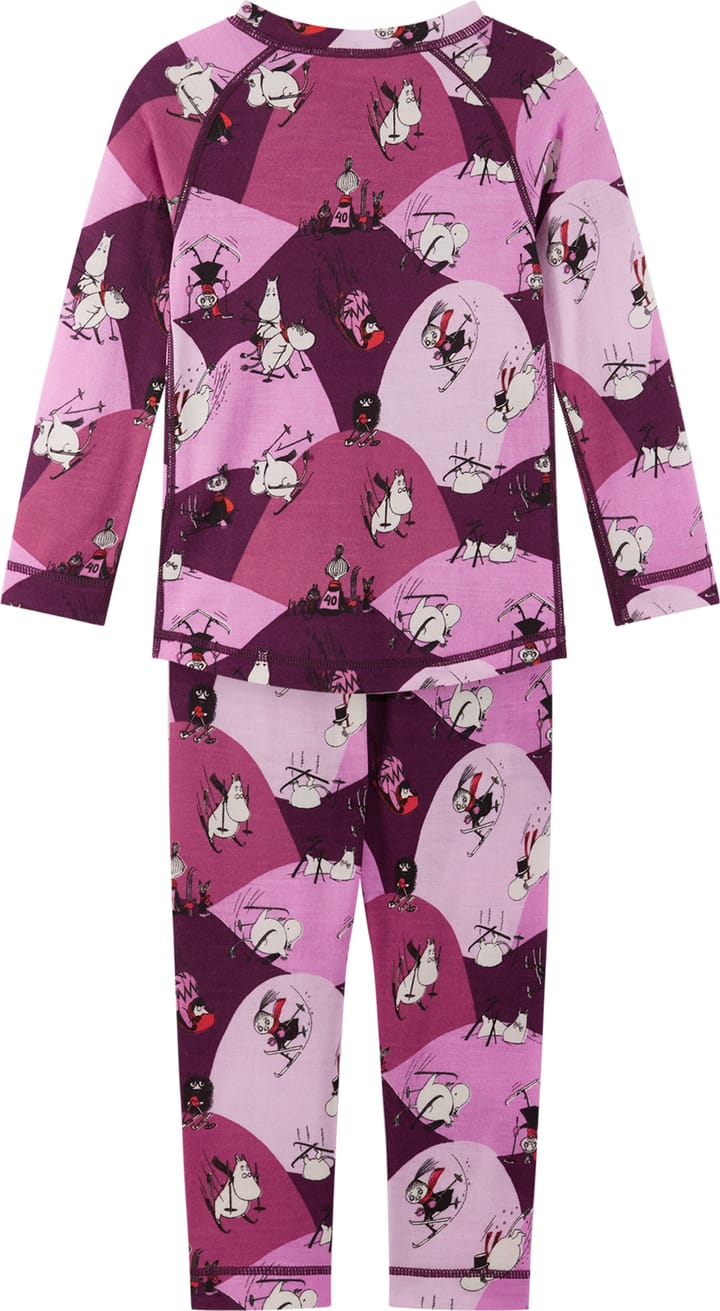 Reima Kids' Thermal Set Moomin Trivsam Rose Pink Reima Reima Kids' Thermal Set Moomin Trivsam Rose Pink Reima