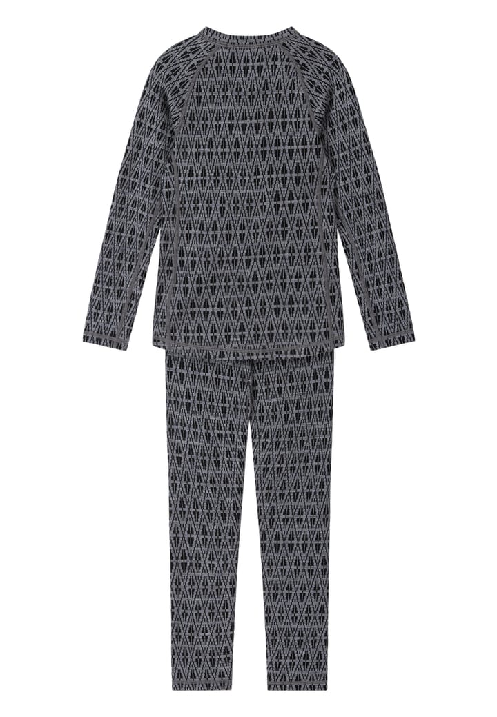 Reima Wool Base Layer Set, Taival, Aop Melange Grey Reima
