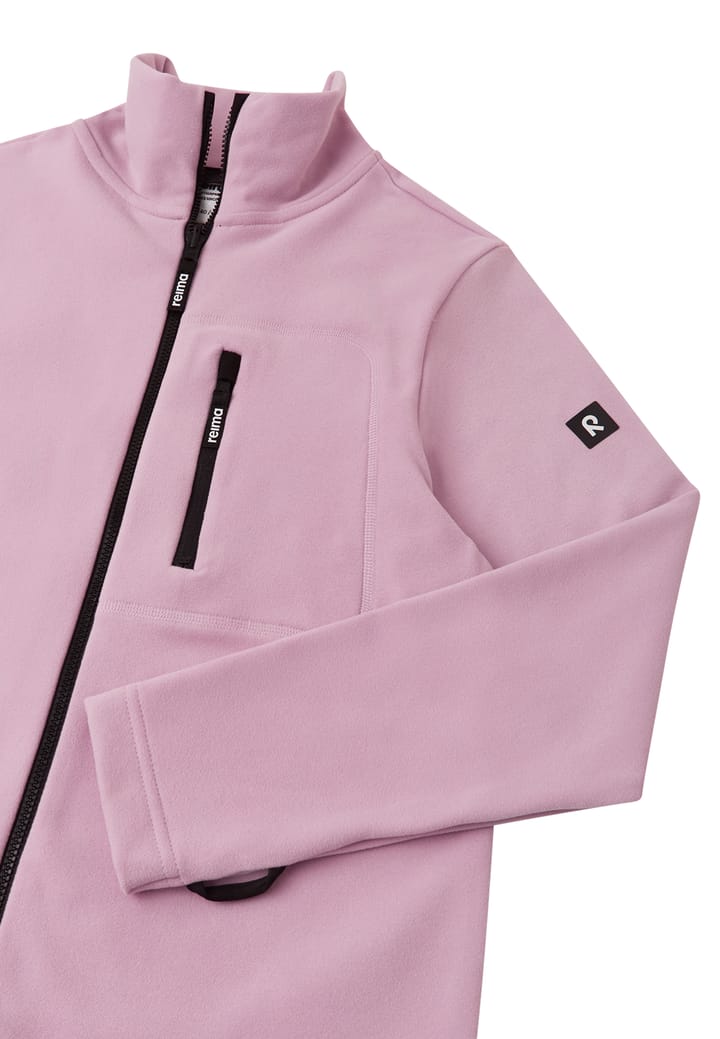 Reima Kids' Fleece Sweater Iisisti Grey Pink Reima Reima Kids' Fleece Sweater Iisisti Grey Pink Reima