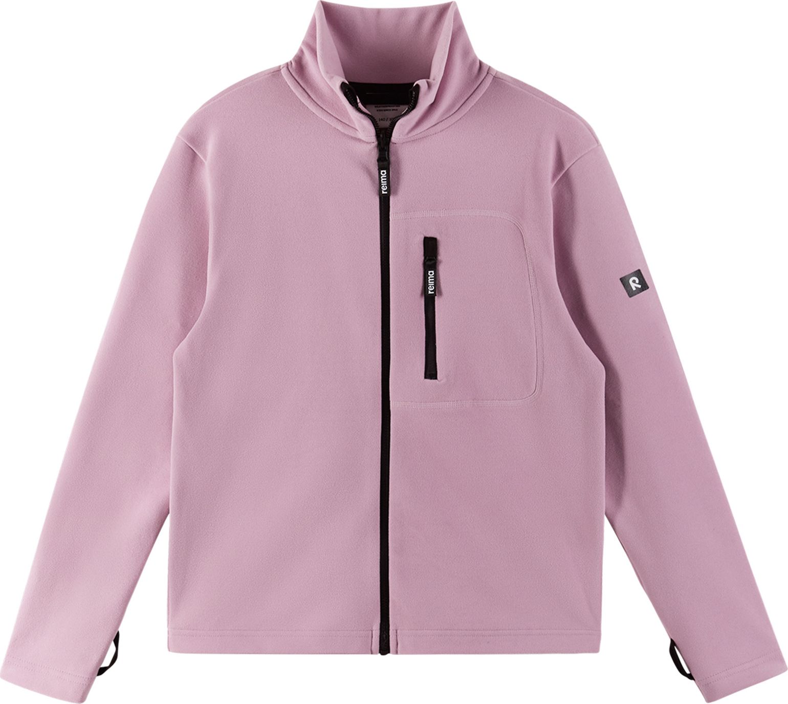 Reima Kids' Fleece Sweater Iisisti Grey Pink