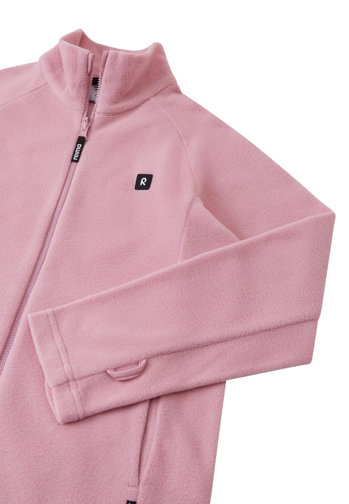 Reima Kids' Fleece Sweater Kerros Grey Pink Reima