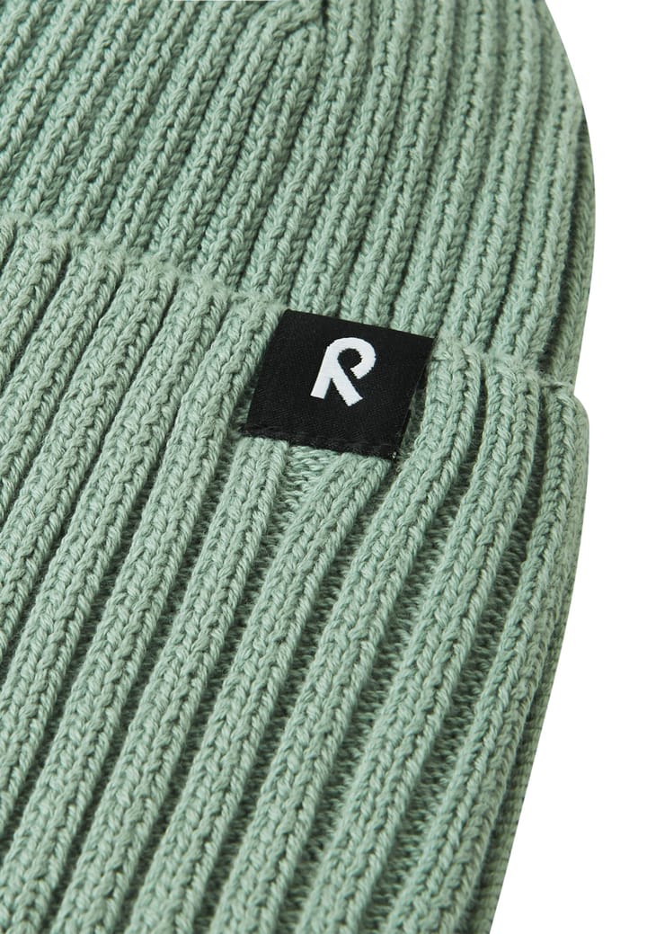 Reima Kids' Organic Cotton Beanie Hattara Stone Green Reima