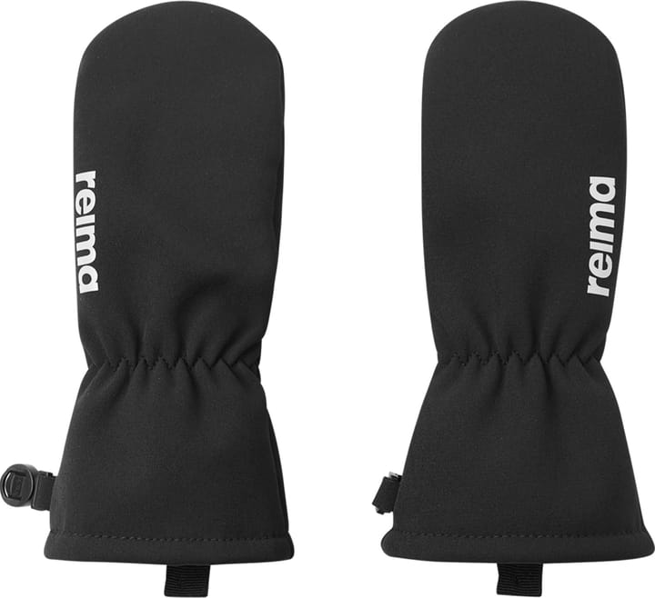 Reima Kids' Softshell Mittens Osaten Black Reima