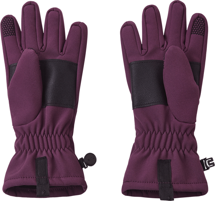 Reima Kids' Softshell Gloves Tehden Deep Purple Reima