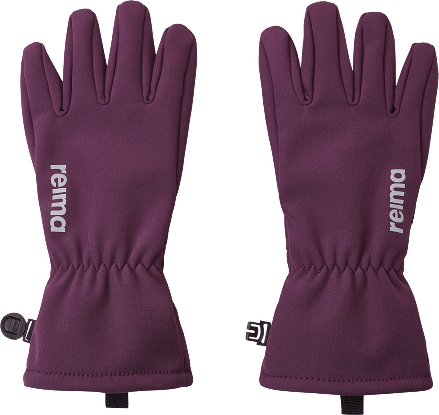 Reima Kids' Softshell Gloves Tehden Deep Purple