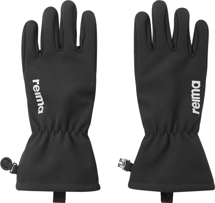 Reima Kids' Softshell Gloves Tehden Black Reima