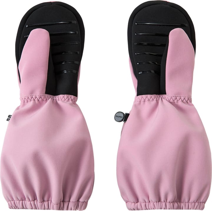 Reima Kids' Softshell Mittens Osaava Grey Pink Reima
