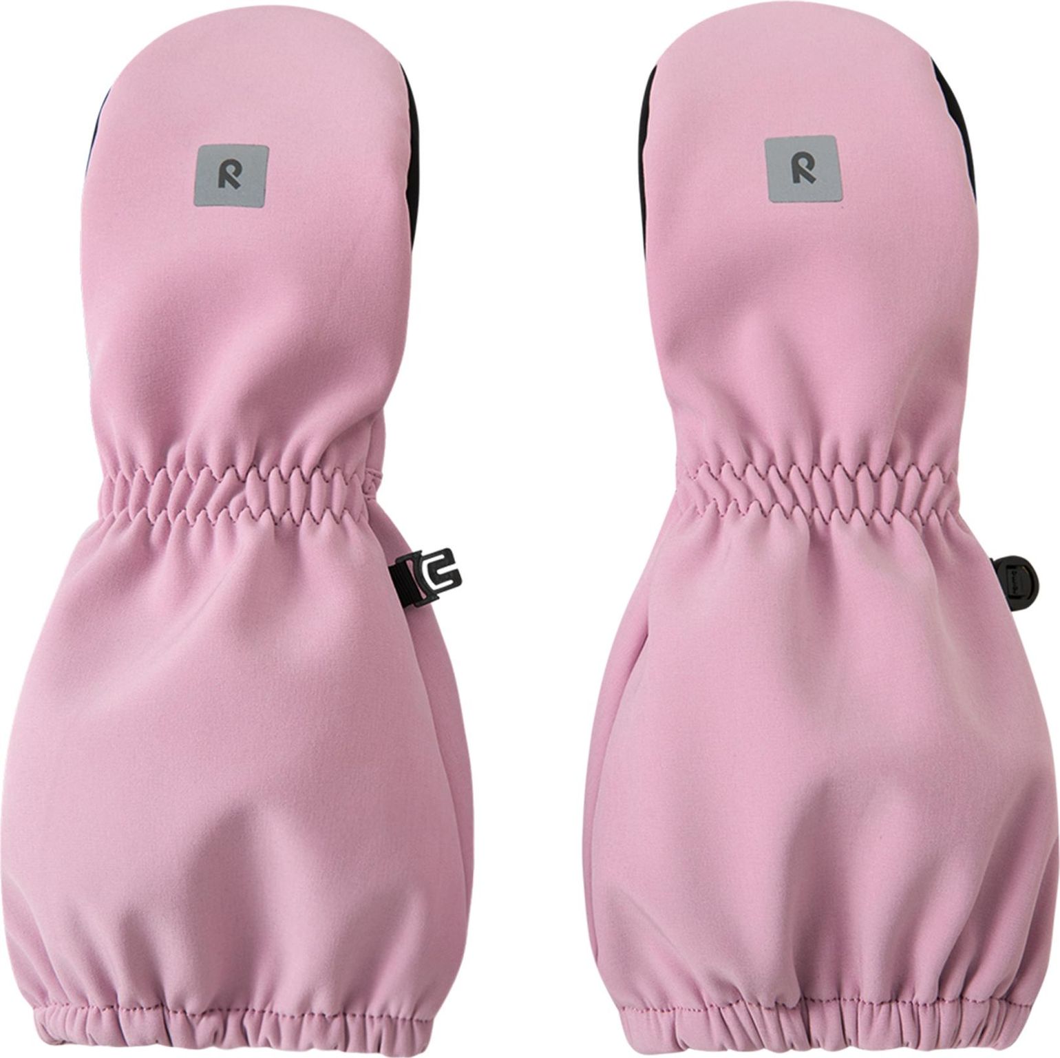 Reima Kids' Softshell Mittens Osaava Grey Pink