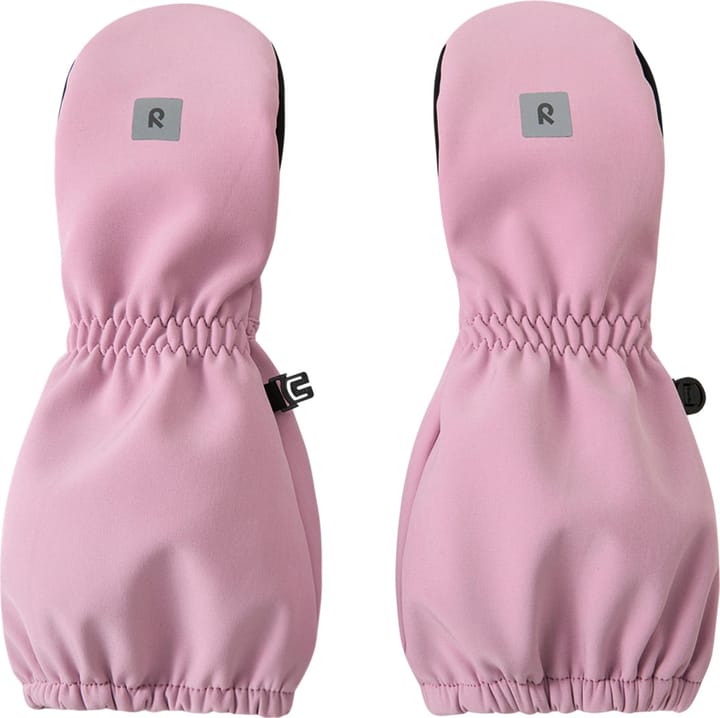 Reima Kids' Softshell Mittens Osaava Grey Pink Reima