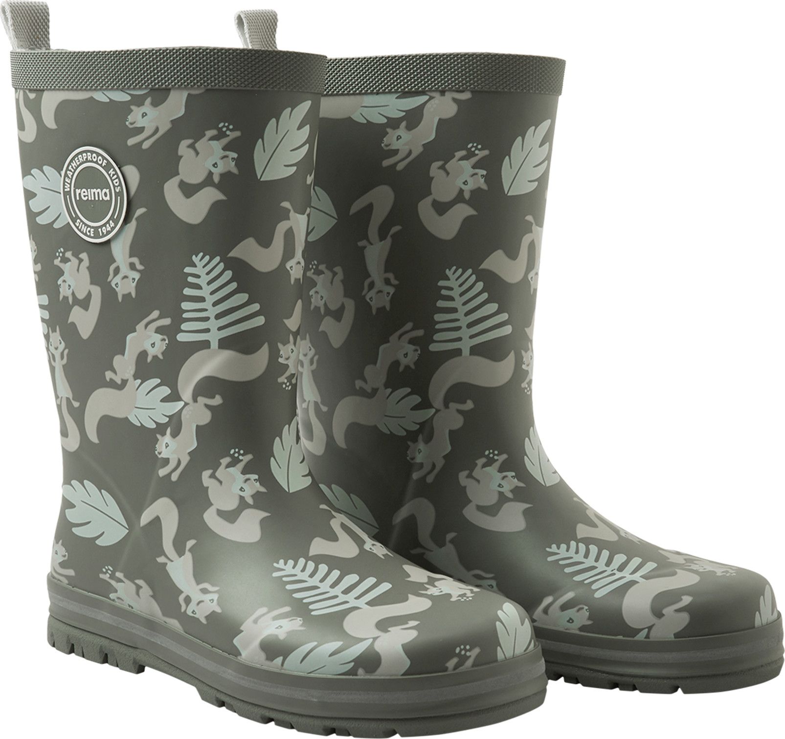 Reima Kids' Rain Boots Taika 2.0 Greyish
