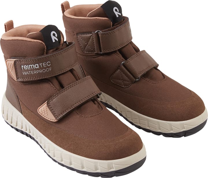 Reima Kids' Waterproof Shoes ReimaTec Patter 2.0 Umber Brown Reima