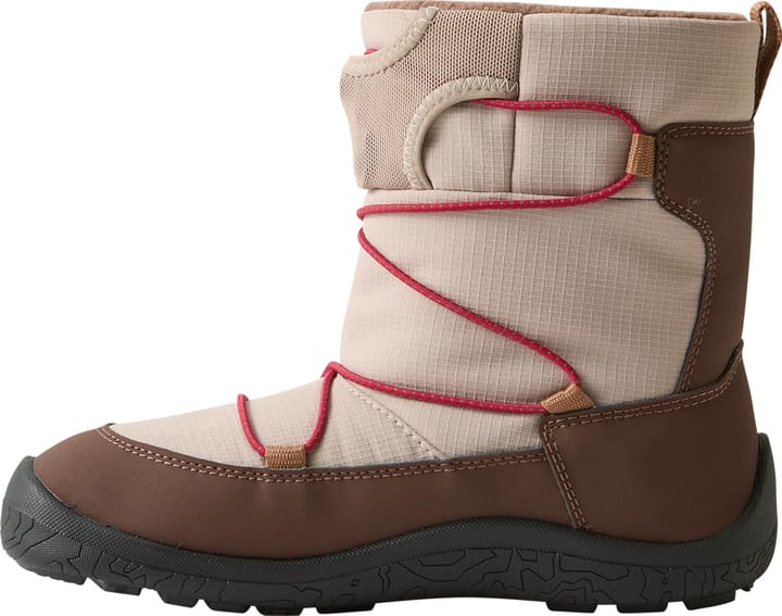 Reima Juniors' Reimatec Barefoot Winter Boots Ensilumi Earthy Beige Reima