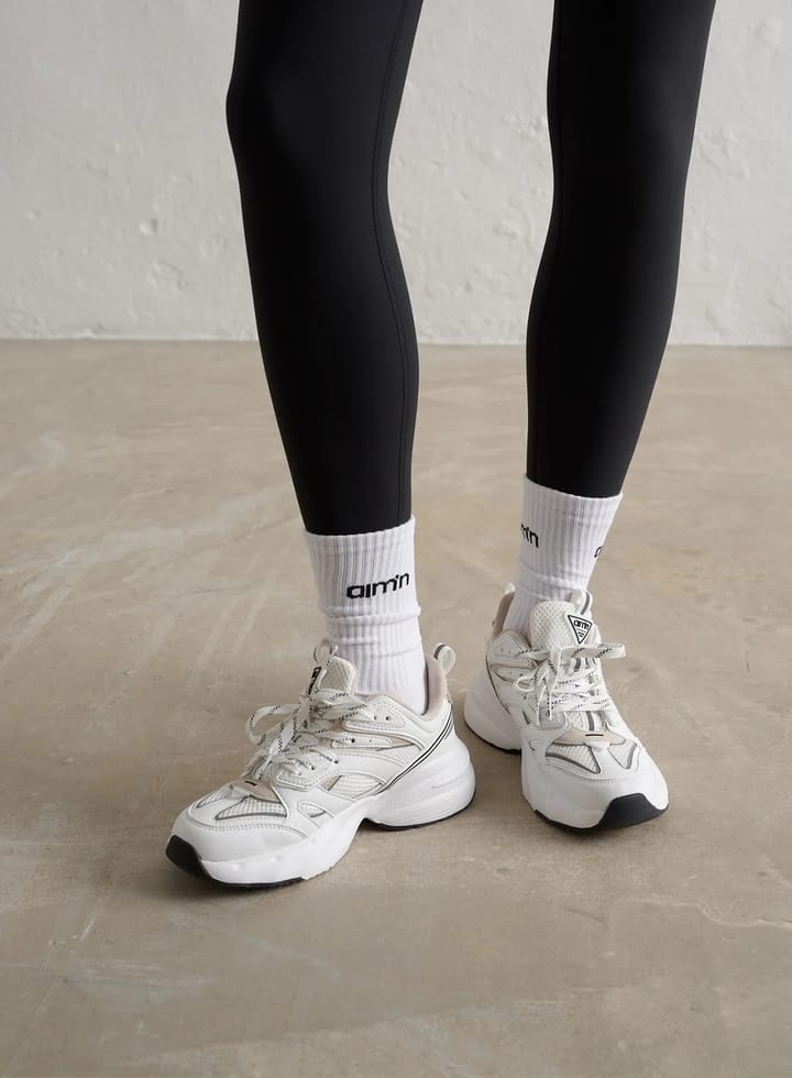 Aim'n Women´s Aim'N Logo Socks 3-Pack White Aim'n