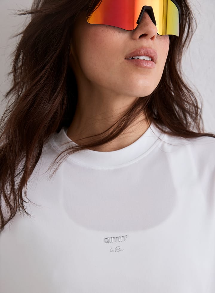 Aim'n Women's Le Run Seamless Running T-Shirt White Aim'n