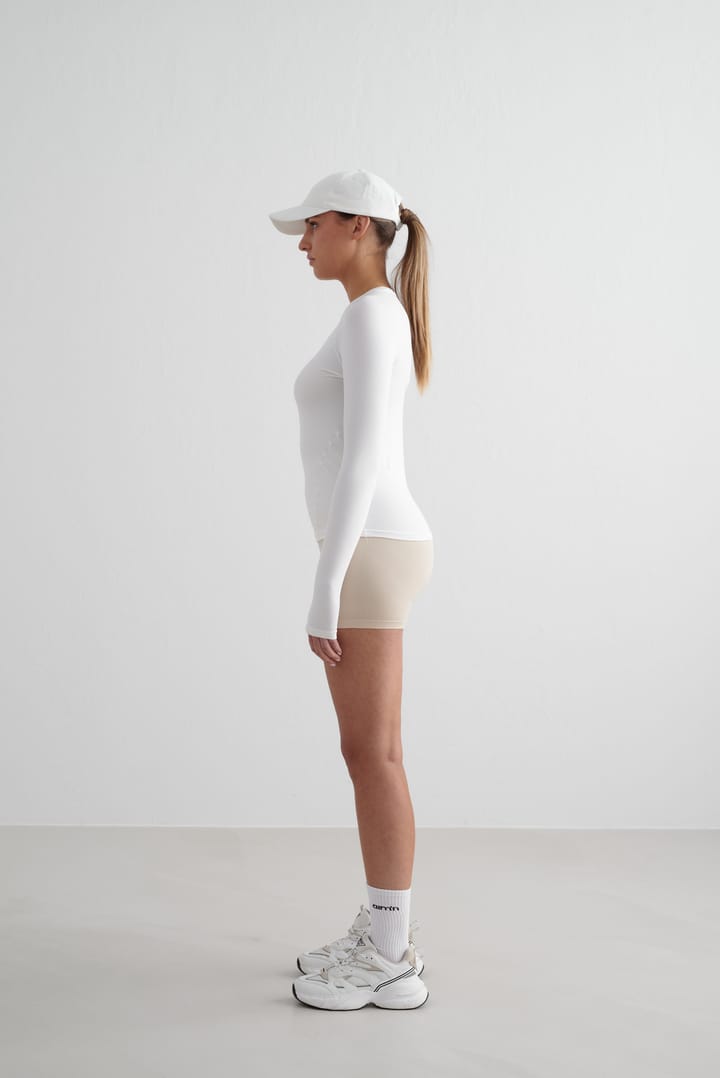 Aim'n Women's Soft Basic Long Sleeve White Aim'n