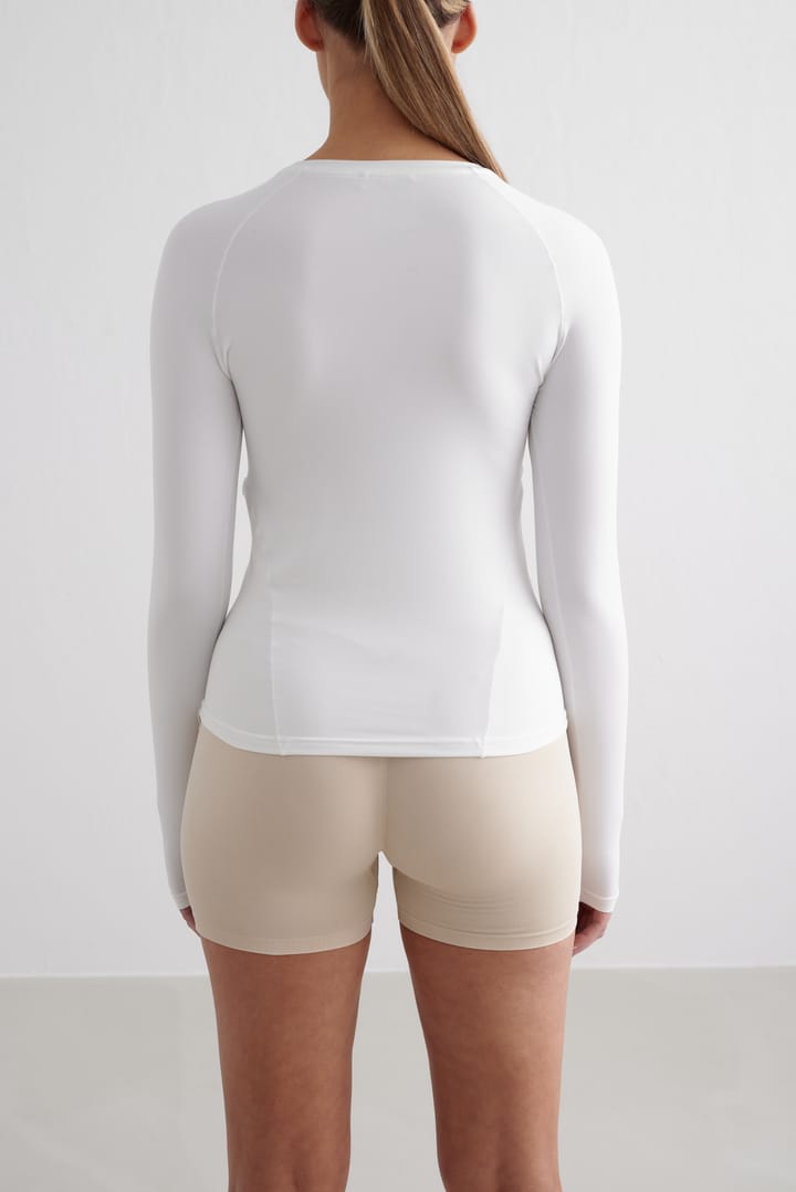 Aim'n Women's Soft Basic Long Sleeve White Aim'n