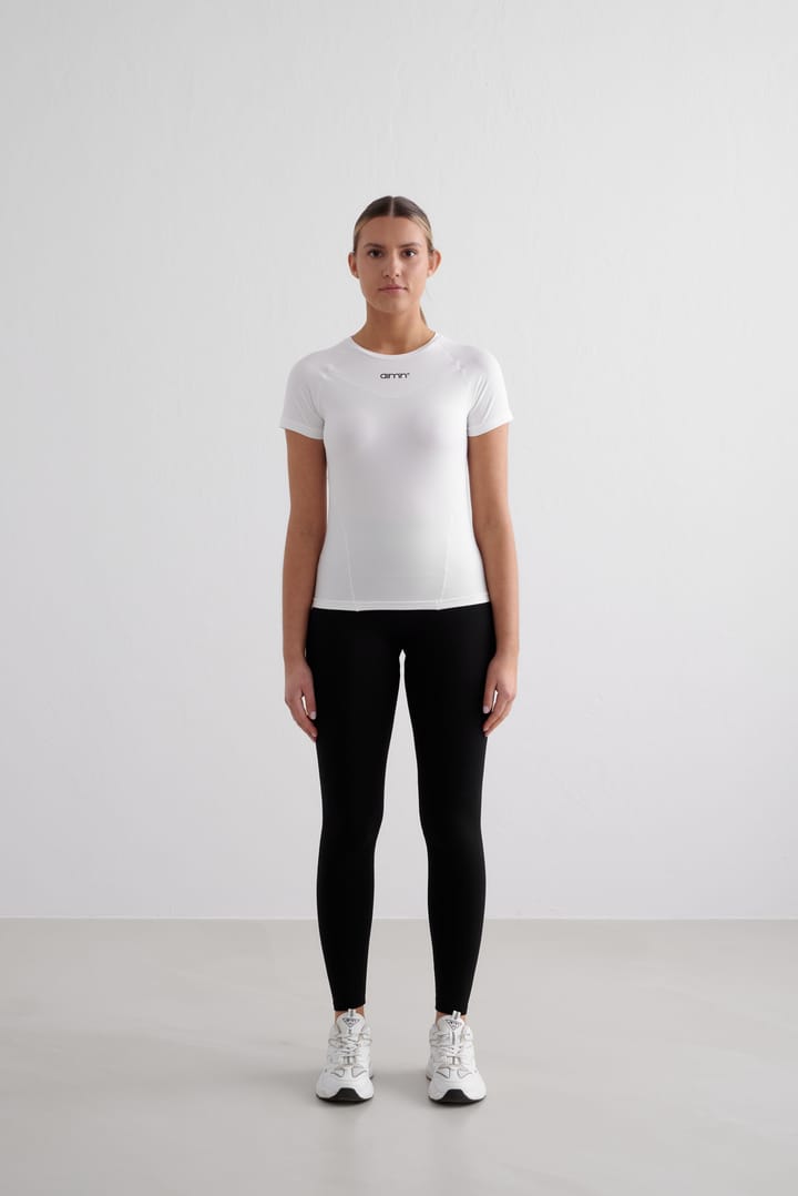 Aim'n Women's Soft Basic Short Sleeve White Aim'n
